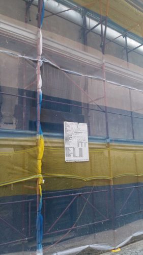 Lavori nella ex scuola media in via Cardinal De Gambara