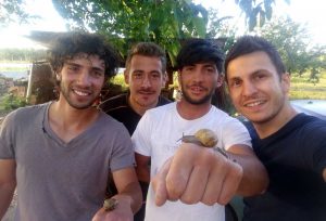 Daniele Marsili, Carlo Perniconi, Andrea Carifano e Luigi Dominici