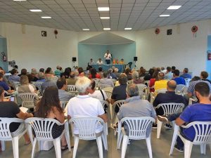 Ischia di Castro - Mazzoli all'assemblea sulla geotermia 