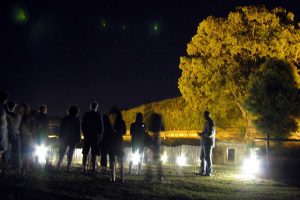 Montalto di Castro - I ricercatori dell'Infn in visita a Vulci
