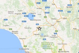 Terremoto a Viterbo