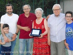 Sport - Calcio - Memorial Fabrizio Puccini - Targa ai genitori
