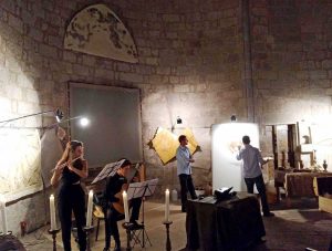 Viterbo - S. M. della Salute - Un momento di "Arte e musica"