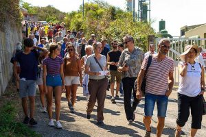 Latera - La passeggiata contro il pericolo geotermico