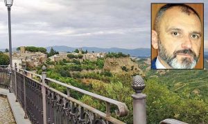 Lubriano - Nel riquadro l'avvocato Franco Fiorani