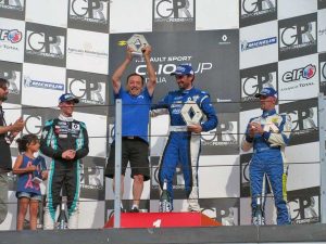 Gustavo Sandrucci alla Clio cup a Misano Adriatico 