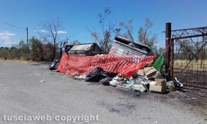 Viterbo - L'isola di prossimità in località Volpara