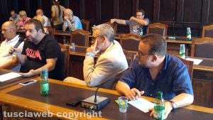 Viterbo - Consiglio straordinario sull'Unione - Cervo, Antoniozzi e Manganiello