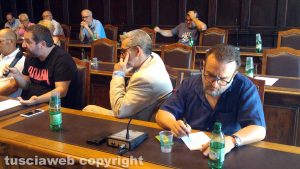 Viterbo - Consiglio straordinario sull'Unione - Cervo, Antoniozzi e Manganiello