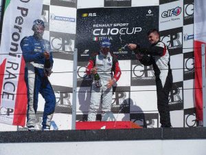 Gustavo Sandrucci alla Clio cup a Misano Adriatico 