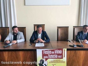 Viterbo - Presentazione delle feste del vino nella Tuscia