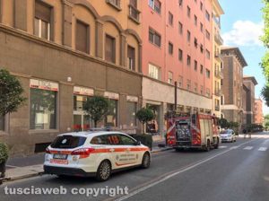 Viterbo - Fuga dii gas in via Marconi