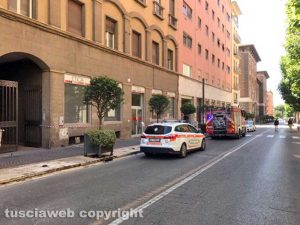 Viterbo - Fuga dii gas in via Marconi