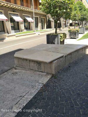 Viterbo - Degrado in via Marconi