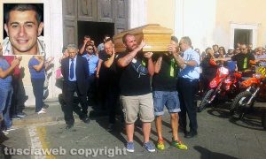 Castiglione in Teverina - I funerali di Francesco Musetti
