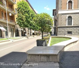 Viterbo - Degrado in via Marconi