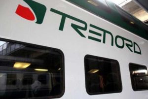 Un convoglio Trenord