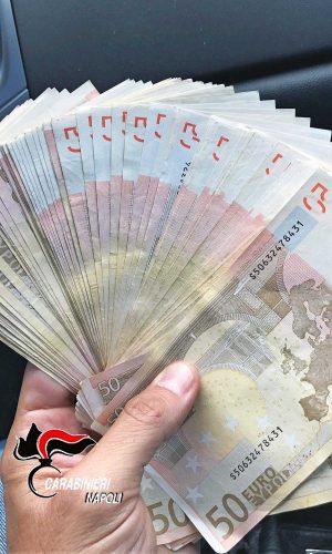 L'arresto di Giuseppe Simioli - 5mila euro sequestrati