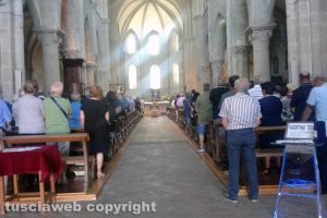 Viterbo - I funerali di Agostino Terri