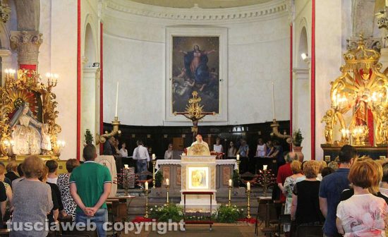 Canepina - Peregrinatio Mariae presieduta dal cardinale Comastri