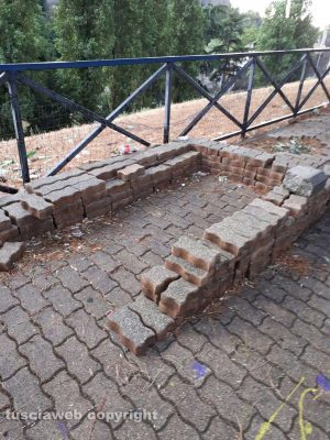 Viterbo - Sacrario - Prati usati come discarica