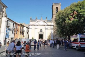 Lubriano - I funerali di Franco Fiorani
