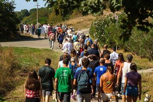 Latera - La passeggiata contro il pericolo geotermico