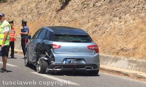 Montalto di Castro - Incidente sull'Aurelia