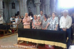 Viterbo - I funerali di Agostino Terri