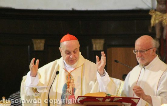 Canepina - Peregrinatio Mariae presieduta dal cardinale Comastri