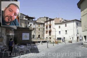 Acquapendente - Nel riquadro Fabrizio Ronca