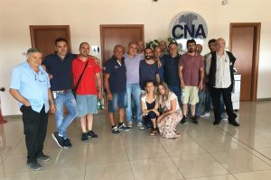 Viterbo - Alcuni partecipanti al corso