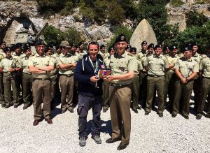 Gli allievi marescialli in visita alle “Gallerie del Monte Soratte”