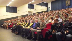 Caserma "Soccorso Saloni"- Laurea allievi XVII corso "Coraggio"