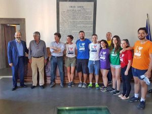  I ragazzi del Summer Camp in visita al Comune di Bagnoregio