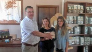 Delegazione dell'Estonia in visita ad aziende e bellezze di Montefiascone