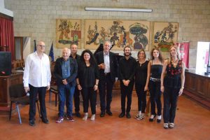 Foto di gruppo con Mogol