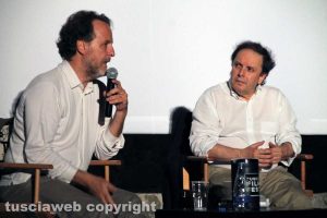 Tuscia Film Fest - Il regista Francesco Bruni con Enrico Magrelli