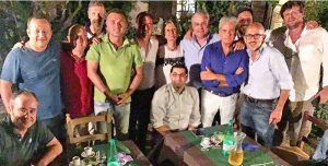 Viterbo - La cena del centrodestra