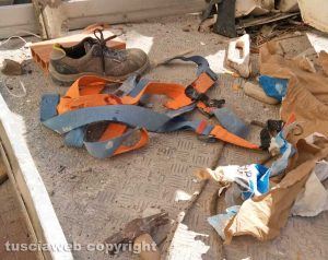 Viterbo - Incidente sul lavoro in via della Palazzina