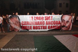Viterbo - Fiaccolata per Borsellino