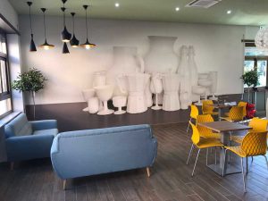 Il nuovo bar di Villa Immacolata