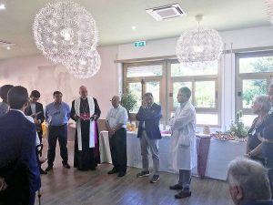 L'inaugurazione del nuovo bar e della mensa di Villa Immacolata