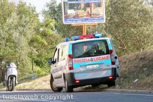 Viterbo - Incidente sulla Tangenziale ovest