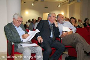 Viterbo - Leonardo Michelini, Giuseppe Fioroni e Riccardo Valentini
