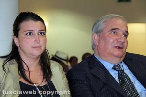 Viterbo - Luisa Ciambella e Giuseppe Fioroni