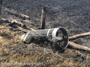 Viterbo - Incendio piscine Carletti
