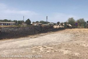 Viterbo - Incendio piscine Carletti