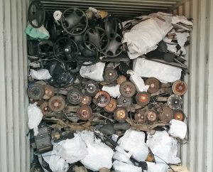 Civitavecchia - I rifiuti sequestrati