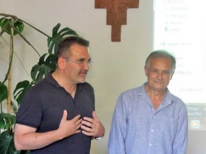 Consegna dei fondi della raccolta di Viterbo con amore 